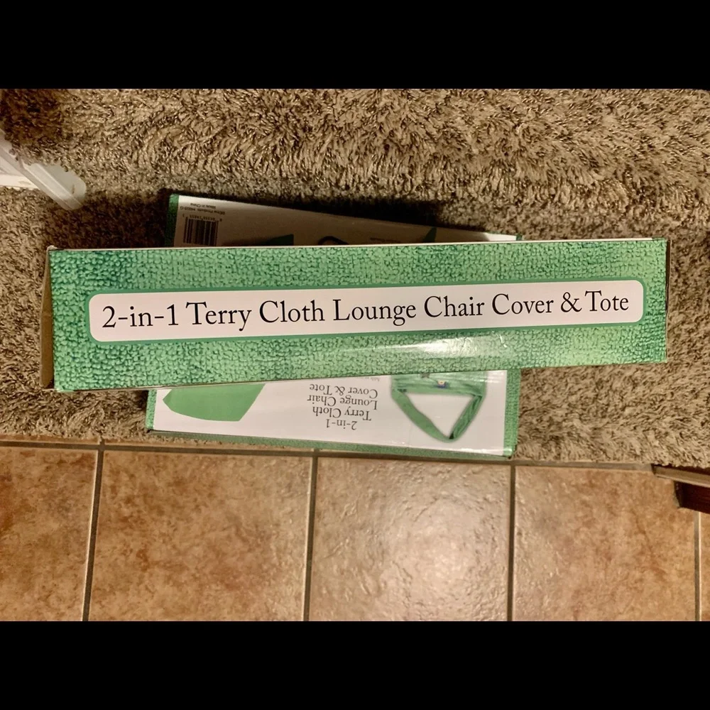 Lounge Chair Cover & Tote